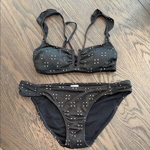 Black Bikini Set - Women's Swim